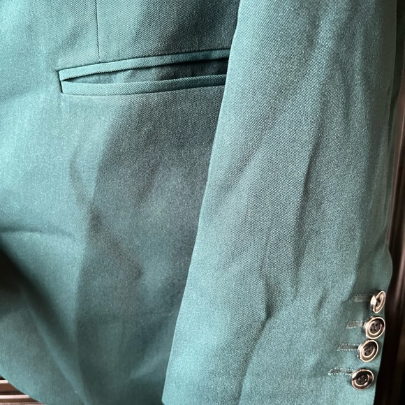 Women 2 pcs Green / Blue suit - Picture 7 of 13